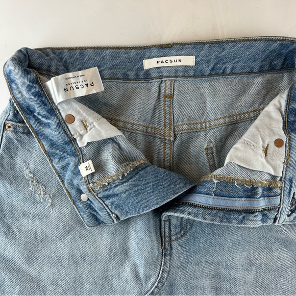 Pacsun denim mini skirt. - Picture 3 of 3